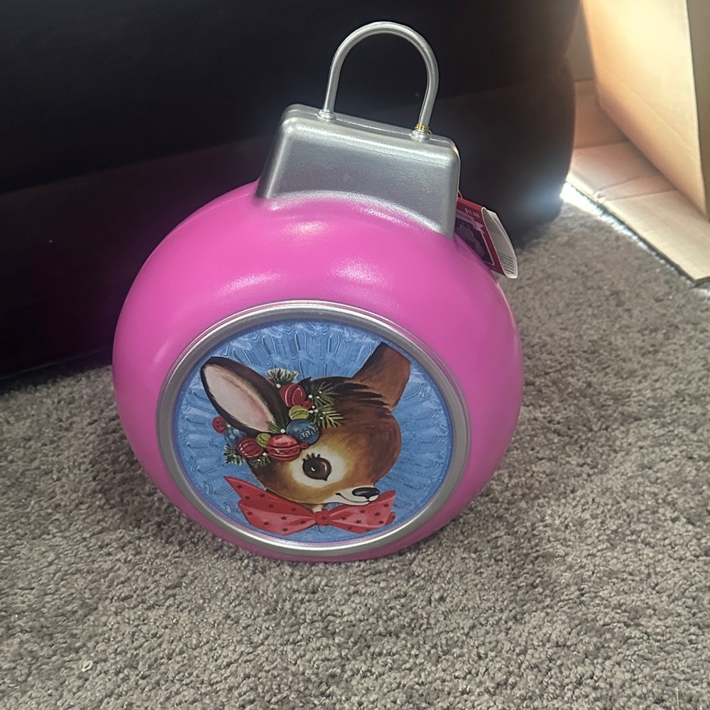 NWT Mr. Christmas Light up Blow Mold Ornament.